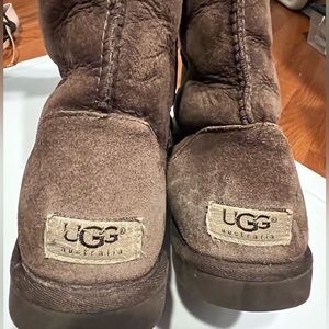 Brown tall UGG boots